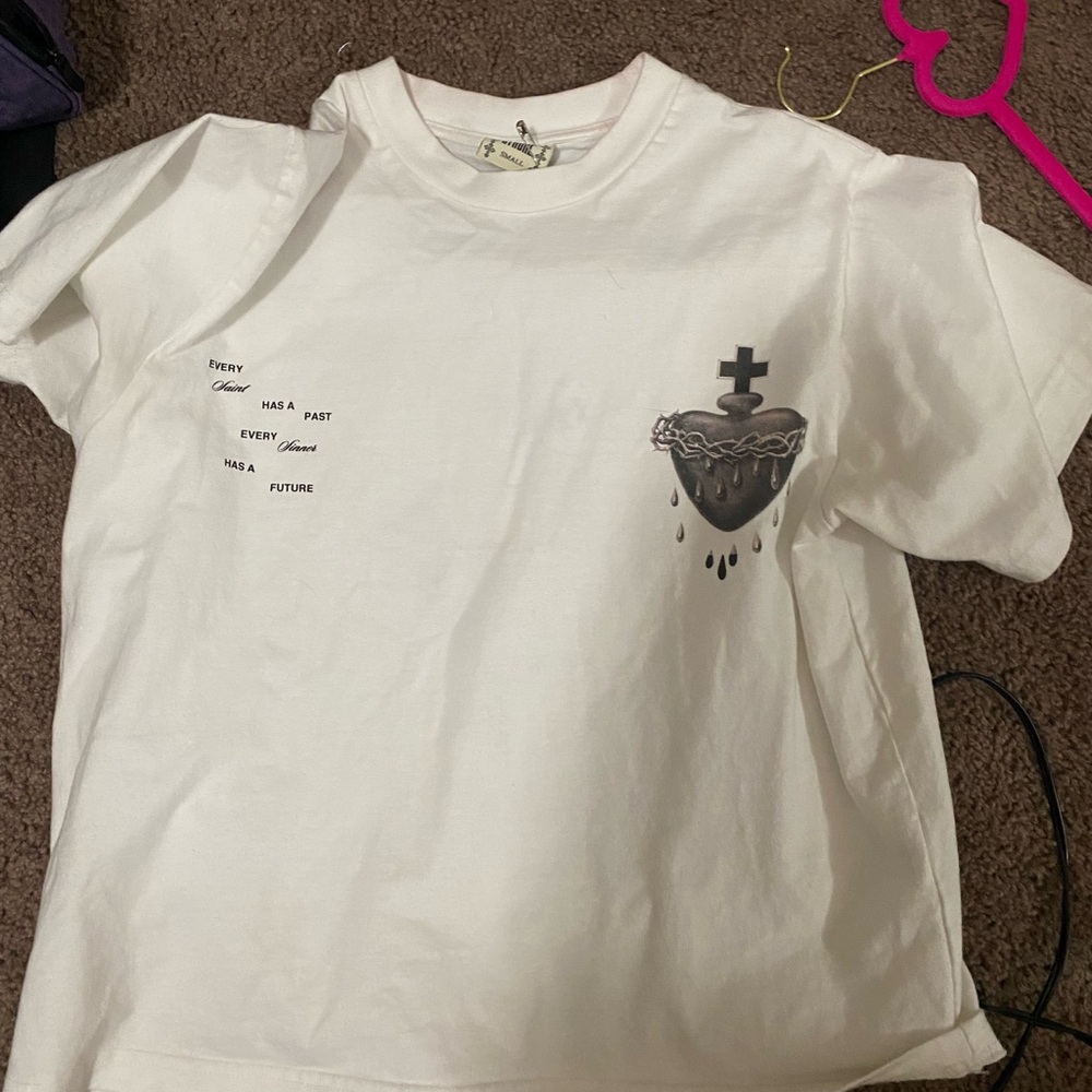 White Graphic T-Shirt